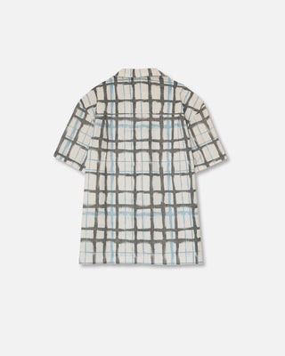 Andersson Bell Rothko Open Collar Shirt Ecru