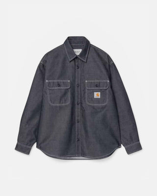 Carhartt WIP Tigan Shirt Jacket Blue Rigid