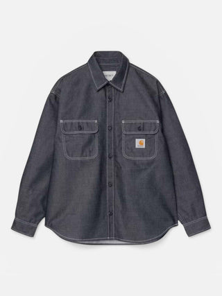 Carhartt WIP Tigan Shirt Jacket Blue Rigid