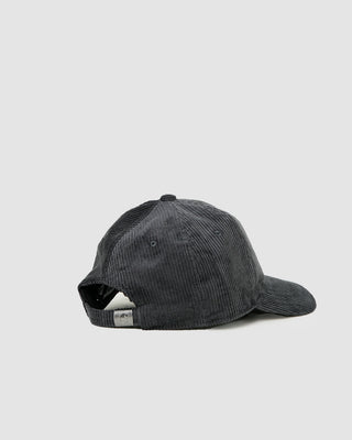 Carhartt WIP Harlem Cap '8 Wales' Corduroy Graphite / Graphite