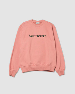 Carhartt WIP Carhartt Sweatshirt Dusty Rose/Sycamore Tree