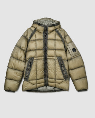 C.P Company D.D. Shell Hooded Down Jacket Fallen Rock
