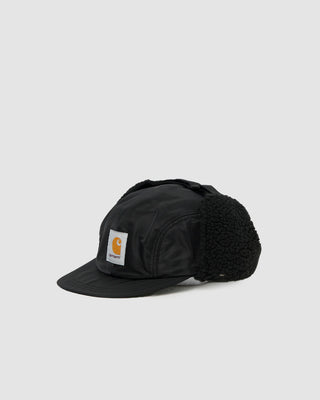Carhartt WIP Oltera Ear Guard Cap Nylon Black