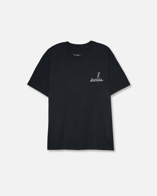 Barbour Why Get Wet Graphic OS T-Shirt Black