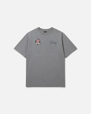 Evisu Ej Osaka Rose Tee Grey