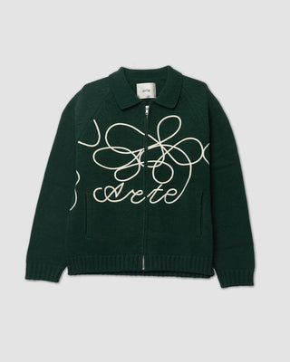 Arte Antwerp Cardigan Flower Green