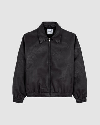 Arte Antwerp Basic Leather Jacket Black