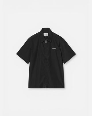 Carhartt WIP Postal Zip Shirt Black/Wax