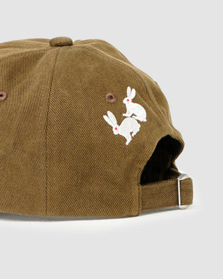 Carne Bollente Crazy Bunnies Hat Brown