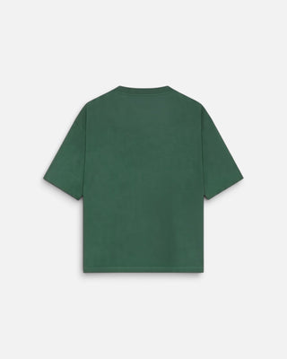 New Amsterdam Surf Association Worked Logo Tee Forest/White