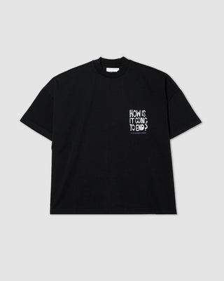 Bonsai To The End Tee Printed Graphic Black