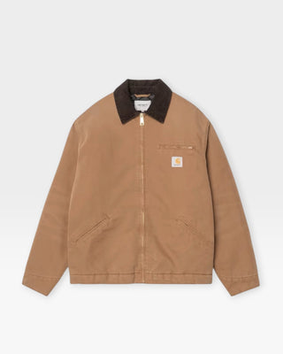 Carhartt WIP OG Detroit Jacket Dusty Hamilton/Tobacco Stone Canvas
