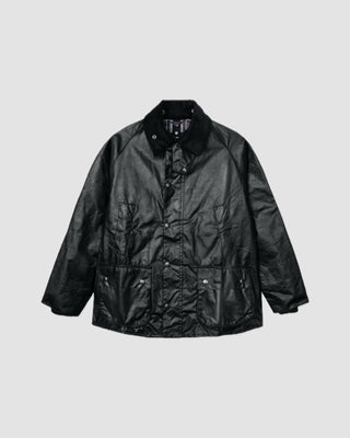 Barbour Bedale Wax Jacket Black-m1-e2