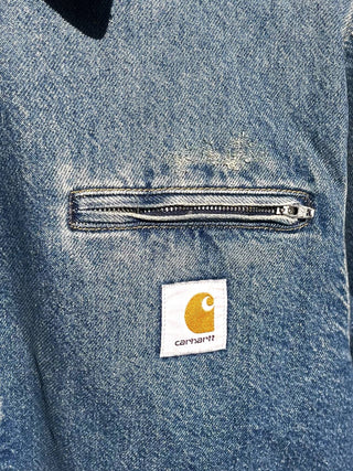 Carhartt WIP OG Detroit Jacket Blue grind wash