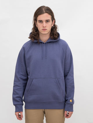 Carhartt WIP Hooded Chase Sweatshirt Viola/Gold