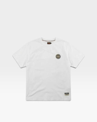 Evisu Ht Wave & Whale Daicock Printed Ss Tee White