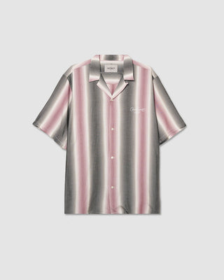 Carhartt WIP S/S Dashner Shirt Stripe, Graphite/ White