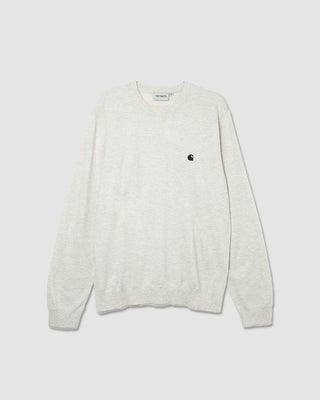 Carhartt WIP Madison Sweater Fleur De Sel/Black