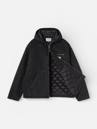 Carhartt WIP Cleveland Jacket Black Stone Washed