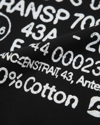 Arte Antwerp Serial Stamp T-shirt Black