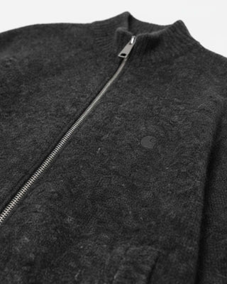 Carhartt WIP Curtis Sweater Jacket Tangled Black