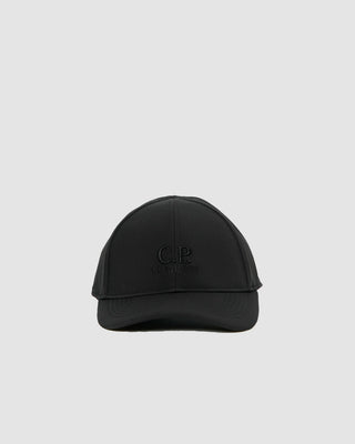 C.P Company Baseball Cap In CP Shell Black