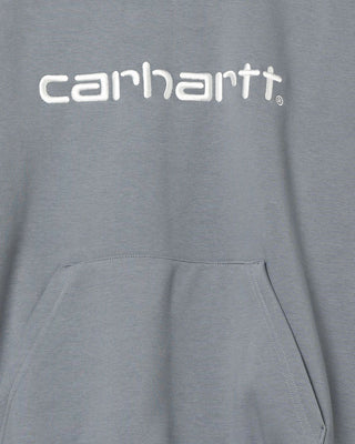 Carhartt WIP Hooded Carhartt Sweat Dove Grey/Wax