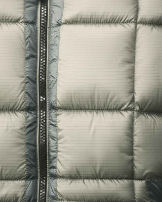 C.P. Company D.D. Shell Hooded Puffer Jacket Flint Grey