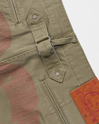 Evisu Daikoku Work Pants Army Green