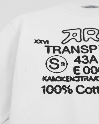Arte Antwerp Serial Stamp T-shirt White