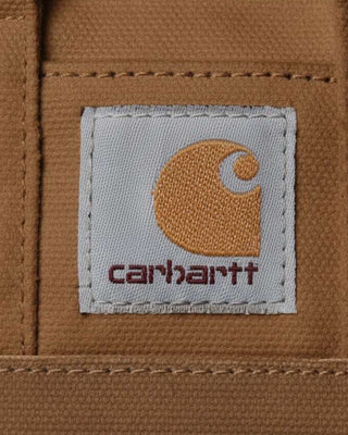 Carhartt Mini Tote Bag Keychain Hamilton Brown