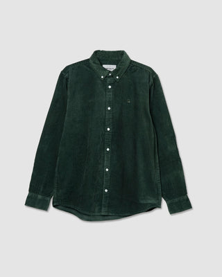 Carhartt WIP L/S Madison Cord Shirt Sycamore Tree/Sycamore Tree