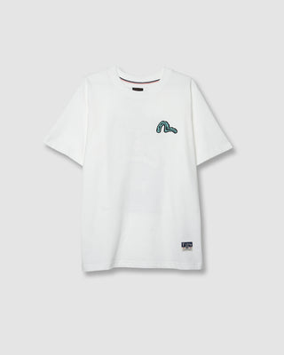 Evisu HT, Totem Daruma Printed SS Tee White