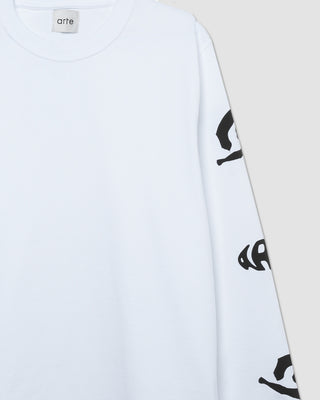 Arte Antwerp Eye Sleeve Longsleeve White