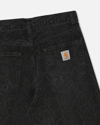 Carhartt WIP Snake Landon Pant Snake Camo/Black Heavy Stone Wash