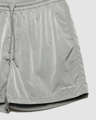 Carhartt WIP Tobes Swim Trunks Sonic Silver/White