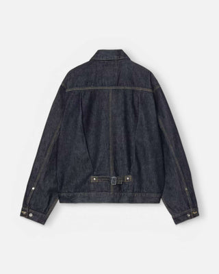 Carhartt WIP Belmar Jacket Blue rinsed