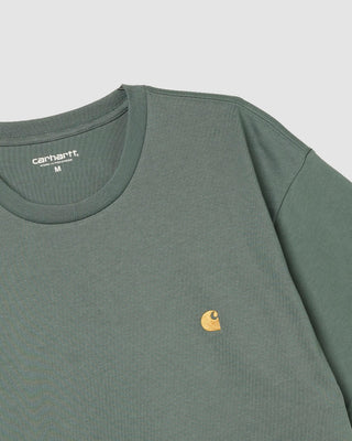 Carhartt WIP Chase T-Shirt  Silver Pine/Gold