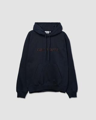 Carhartt WIP Hooded Carhartt Sweatshirt Sweat Deep Night / Palisander