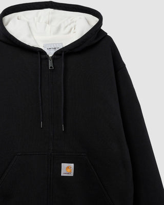 Carhartt WIP Active Sweat Jacket Black stone washed