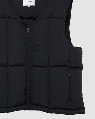 Arte Antwerp Puffer Vest Black