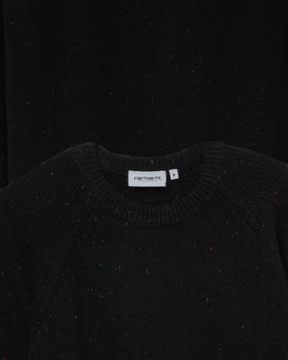 Carhartt WIP Anglistic Sweater Speckled Black