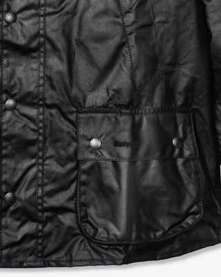 Barbour Bedale Wax Jacket Black
