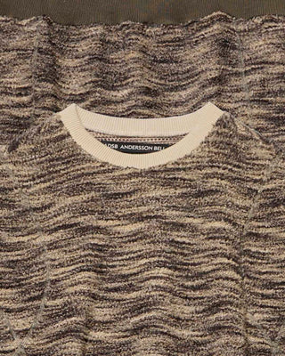 Andersson Bell Knitted Layered Fleece Sweater