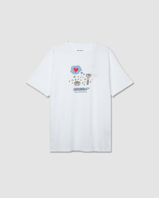 Carhartt WIP S/S Work Life Romance T-Shirt White
