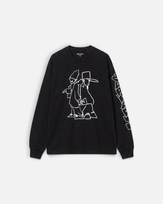 Carhartt WIP L/S Blinkerfluid T-Shirt Jersey Black