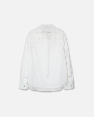 Andersson Bell Aprol Organza Panel Shirt White
