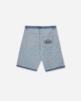 Arte Antwerp Denim Inside/Out Shorts Denim Bleached