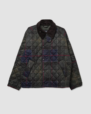 Barbour Tartan Transport Quilt Jacket
