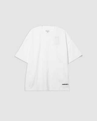 Carhartt WIP S/S Link Script T-Shirt White/Black